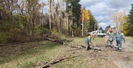 На Київщині ліквідували наслідки негоди