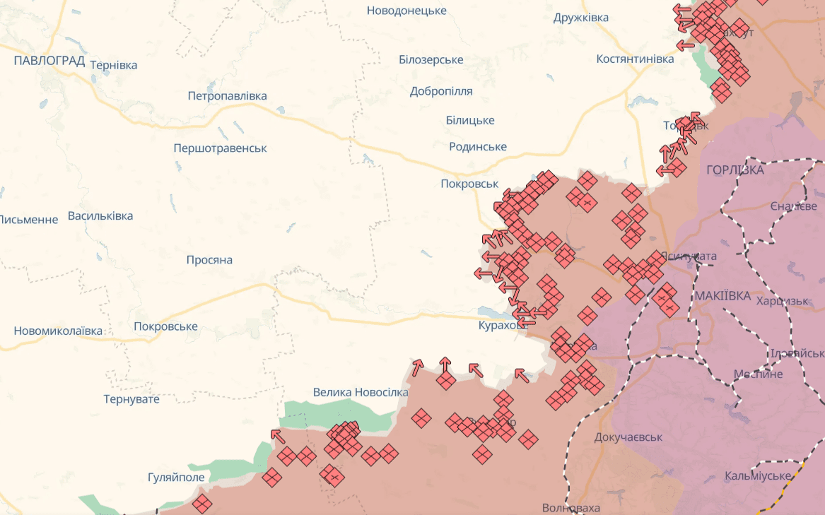 Протягом минулої доби відбулось 169 бойових зіткнень, - Генштаб ЗСУ