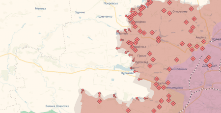 Протягом минулої доби на Курахівському напрямку Сили оборони відбили 56 атак, - Генштаб ЗСУ