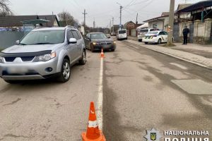 Поліція Київщини розслідує ДТП у Білій Церкві, у якому постраждала водійка BMW