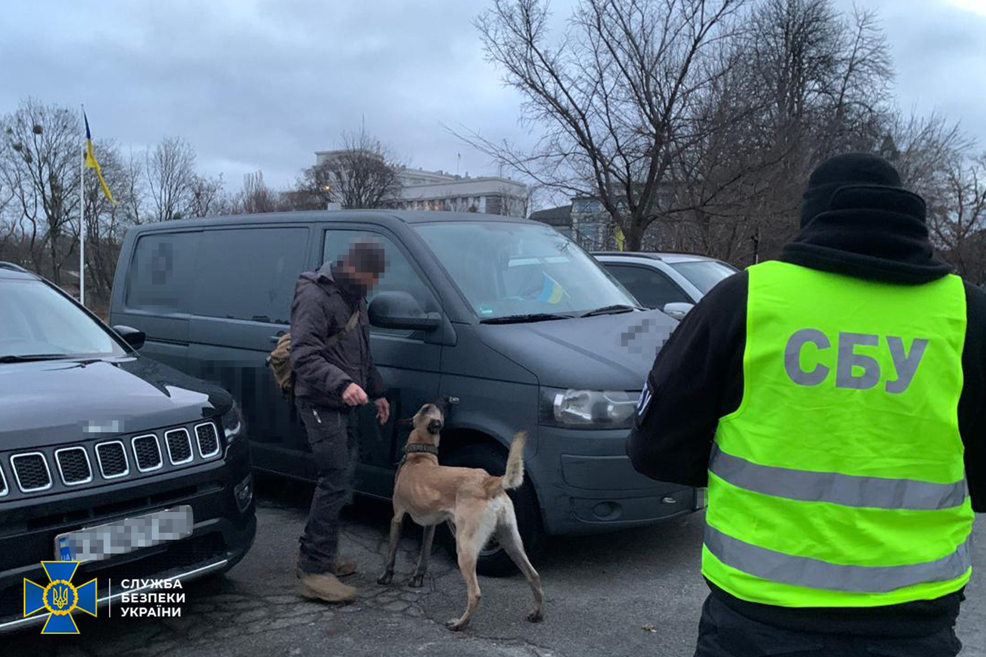 СБУ проводить безпекові заходи в урядовому кварталі столиці