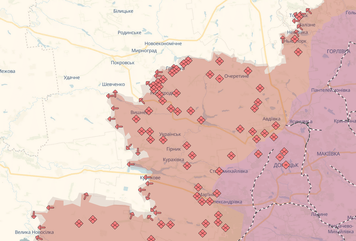 Протягом доби зафіксовано 125 боєзіткнень, - Генштаб ЗСУ