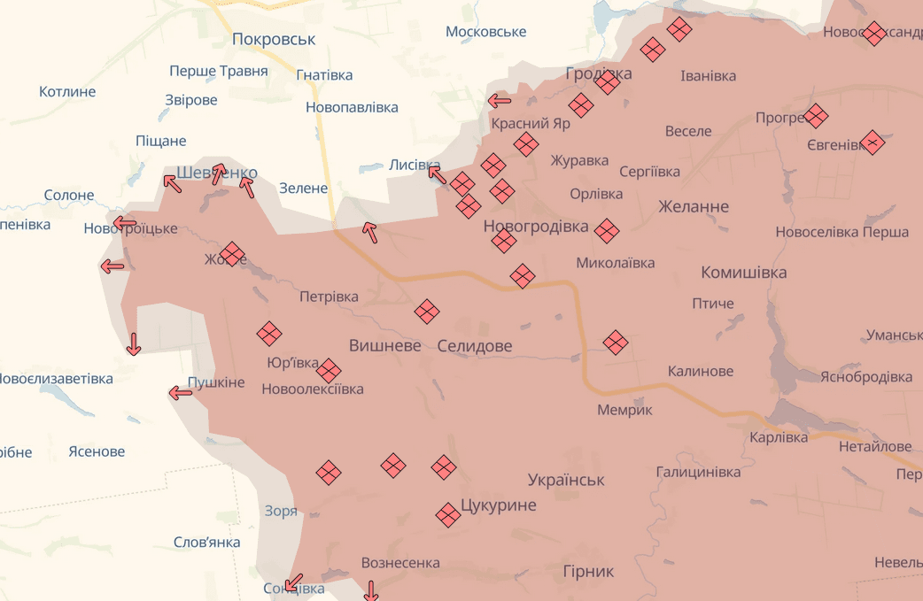 На Покровському напрямку Сили оборони відбили півсотні атак, - Генштаб ЗСУ