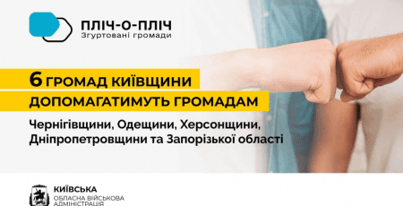 Руслан Кравченко: 6 громад Київщини в рамках проєкту «Пліч-о-пліч: згуртовані громади» допомагатимуть громадам інших регіонів