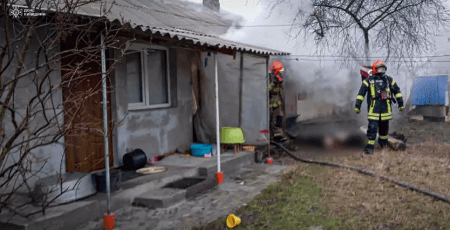 На Київщині під час пожежі загинули два чоловіка