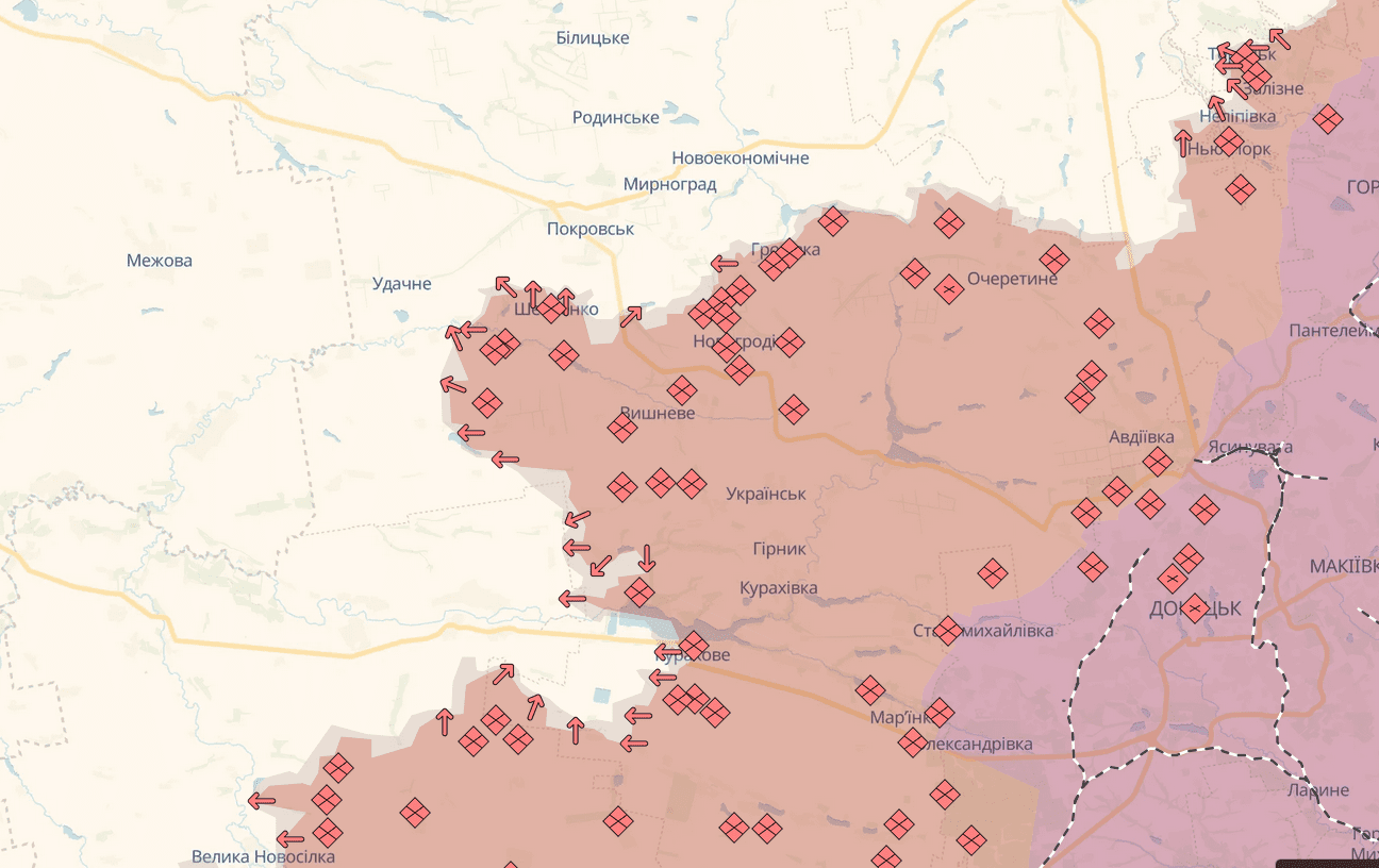 Протягом минулої доби зафіксовано 186 бойових зіткнень, - Генштаб ЗСУ