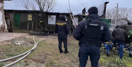 На пожежі в селі Лук’янівка на Київщині загинув чоловік