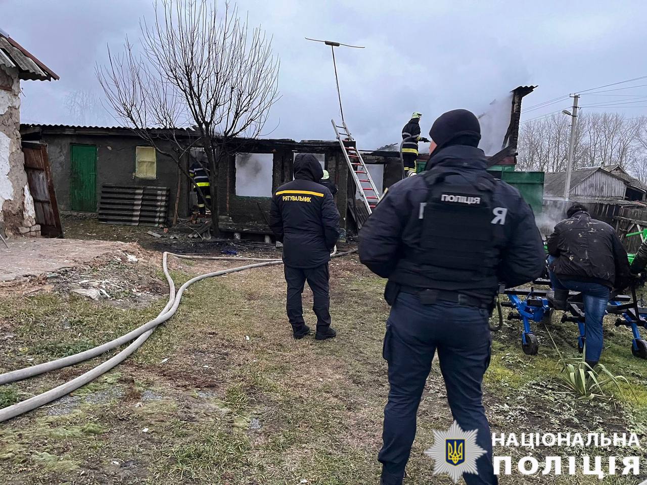 На пожежі в селі Лук’янівка на Київщині загинув чоловік