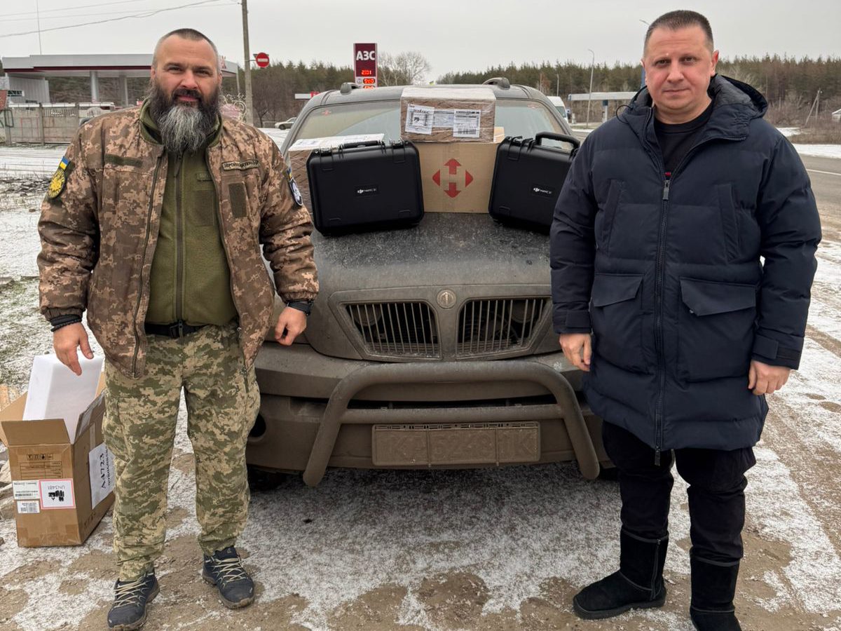 Білогородська громада передала захисникам обладнання вартістю 1,2 млн гривень