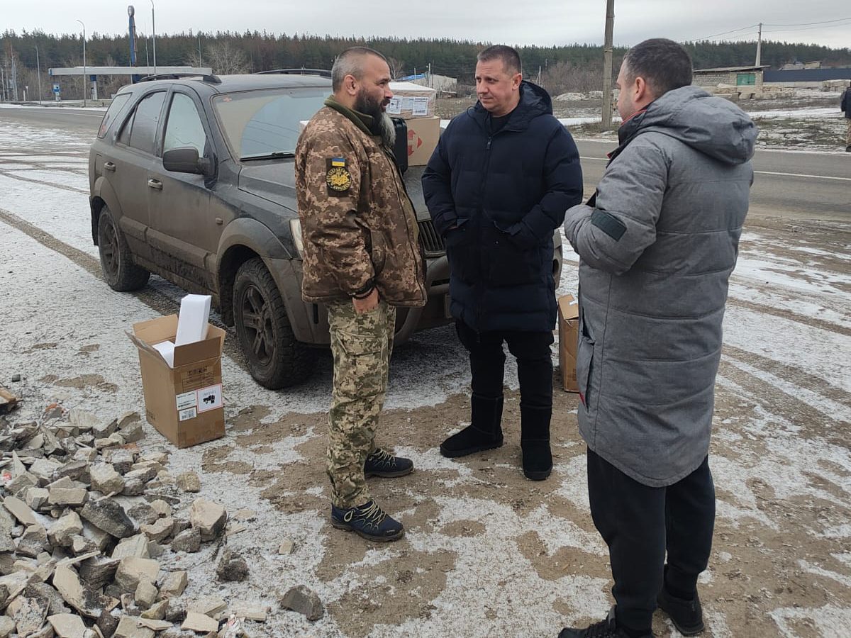 Білогородська громада передала захисникам обладнання вартістю 1,2 млн гривень