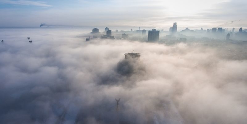 Столичних водіїв попереджають про слабку видимість через туман, - Укргідрометцентр 