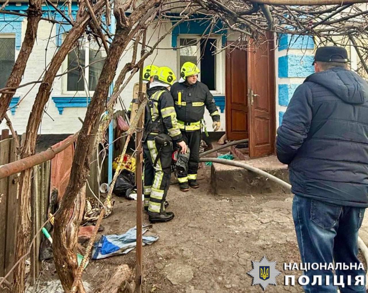 На Білоцерківщині через пожежу у своєму будинку загинула літня жінка