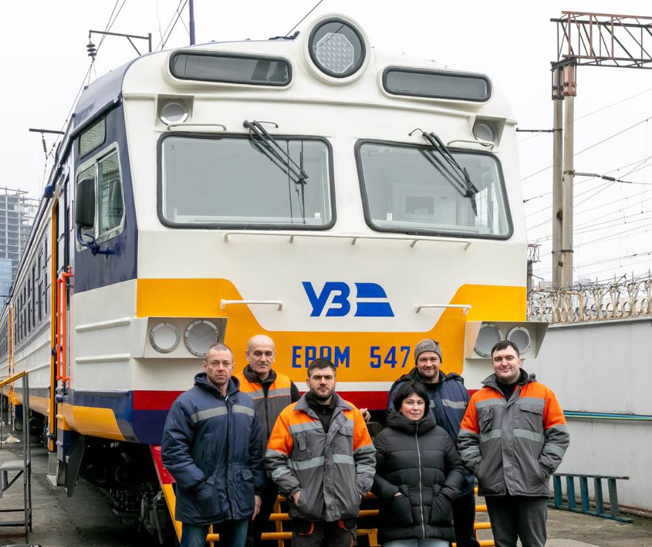 “Укрзалізниця” випускає черговий модернізований електропоїзд на маршрут Київ – Ніжин 