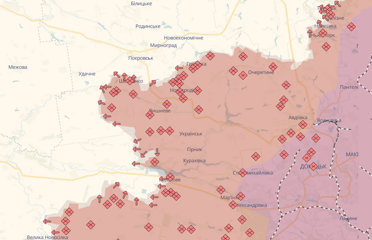 Протягом минулої доби зафіксовано 191 бойове зіткнення, - Генштаб ЗСУ