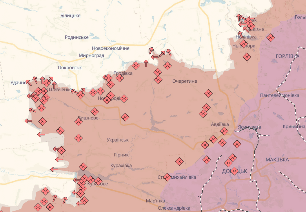 Найбільш активно ворог діє на Покровському напрямку, - Генштаб ЗСУ