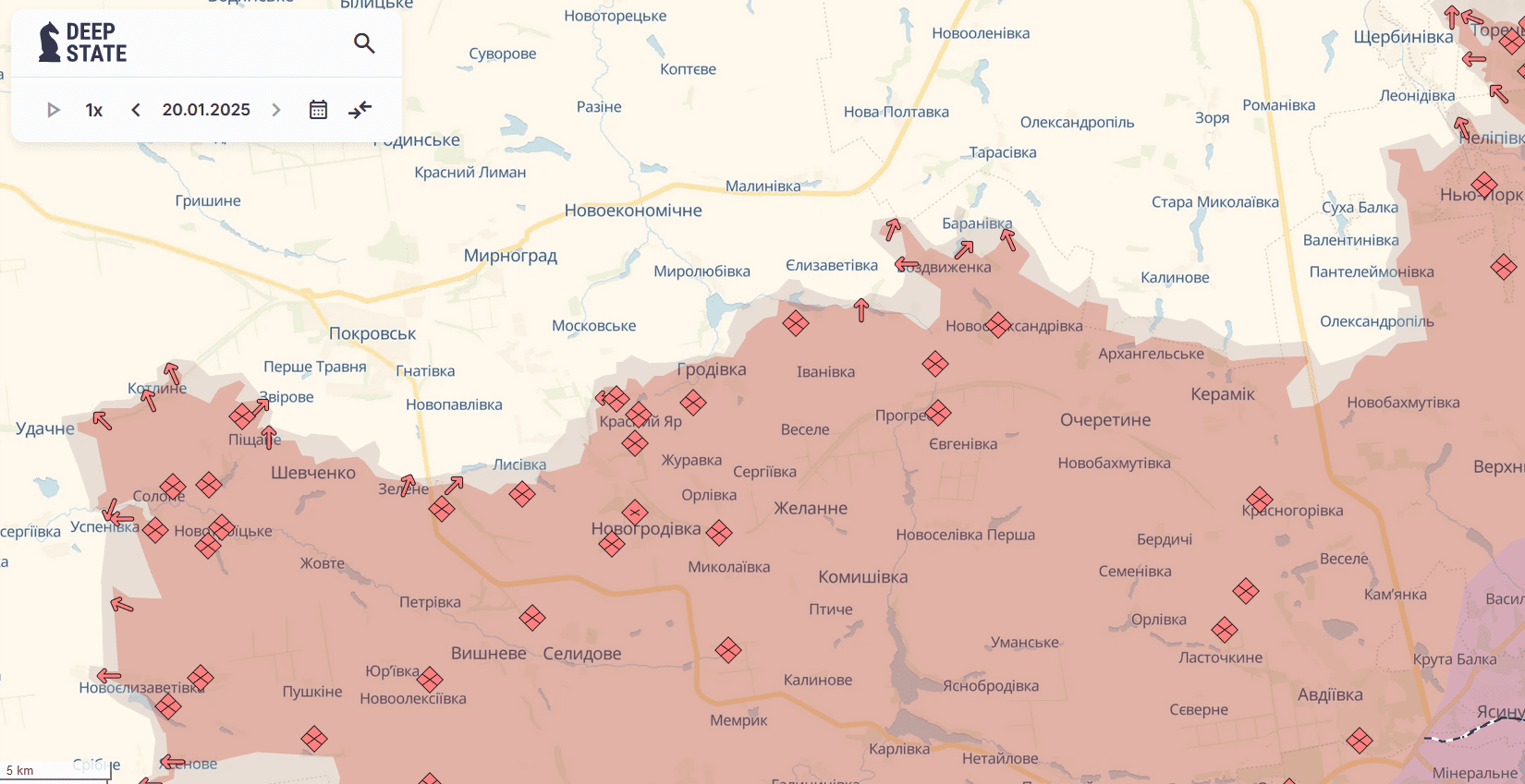 На Покровському напрямку ворог 33 рази атакував позиції захисників, - Генштаб ЗСУ