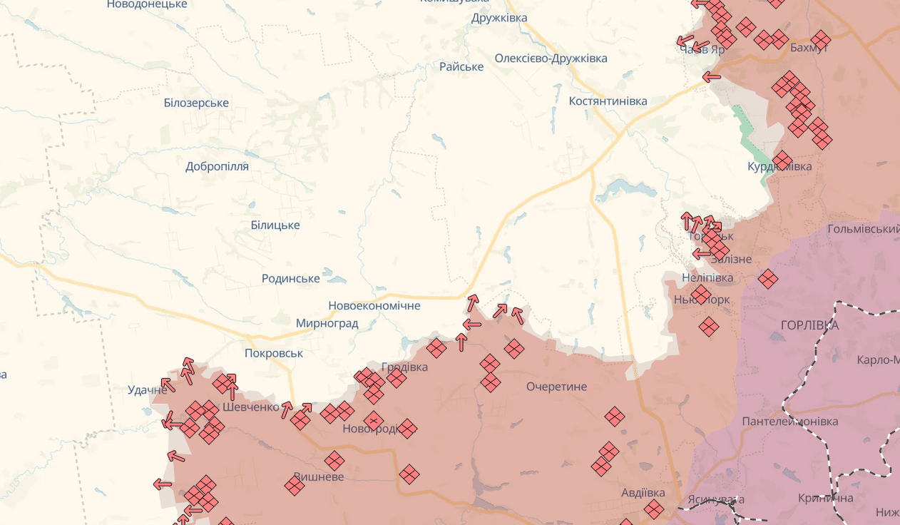 На Покровському напрямку ворог 37 разів атакував позиції захисників, - Генштаб ЗСУ