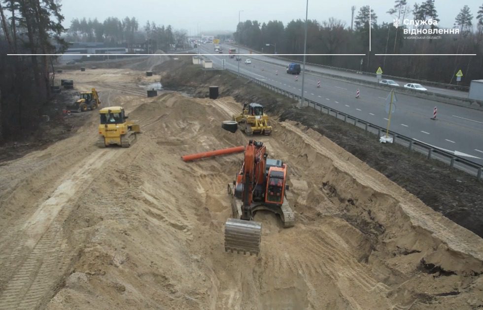 441 мільйон на розв’язку: на Київщині відновили будівництво нового транспортного вузла