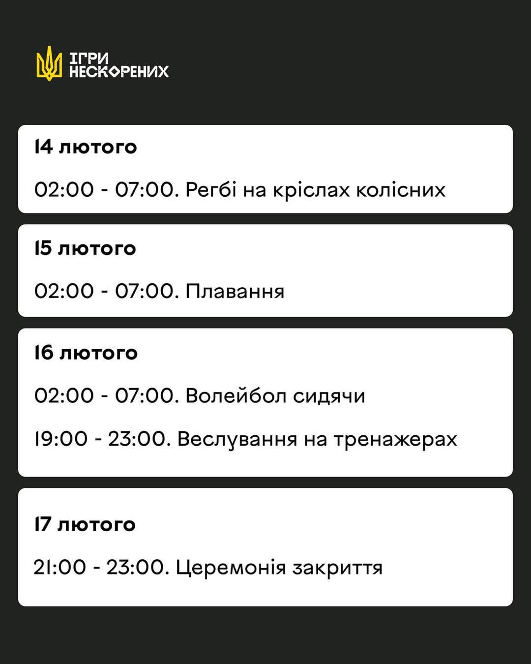 У "Іграх Нескорених" в Канаді беруть участь 35 українських захисників (розклад)