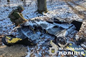 На Київщині знайшли залишки ворожого БпЛА з бойовою частиною