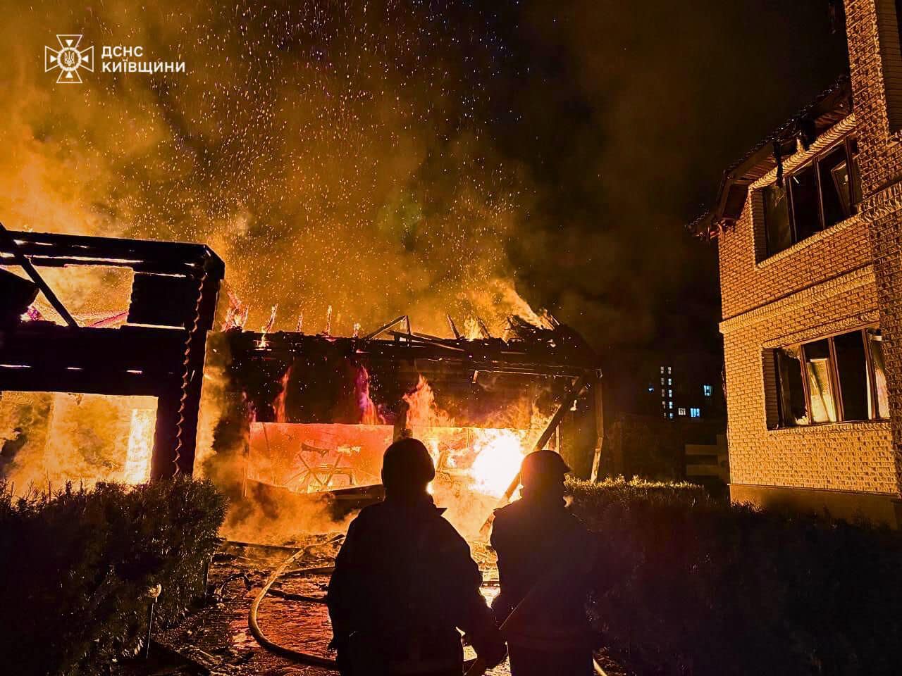 На Київщині внаслідок атаки ворожих БпЛА одна людина загинула, двоє травмованих