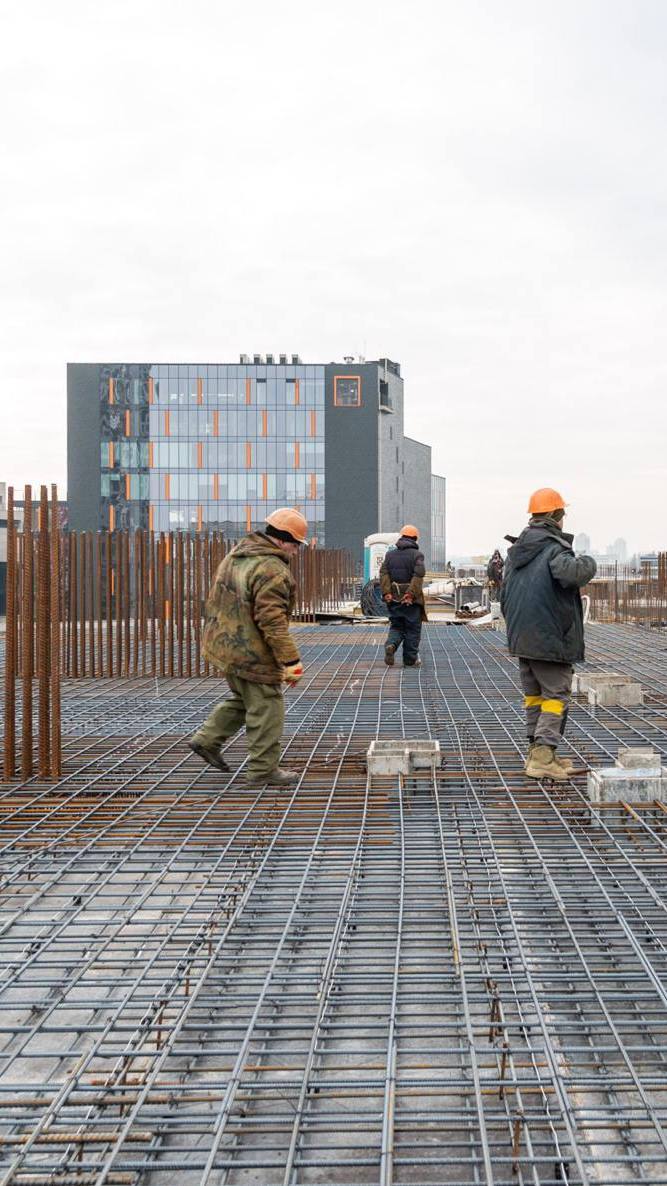 Будівельна компанія “Креатор-Буд” відзвітувала про хід будівництва ЖК Creator City у лютому