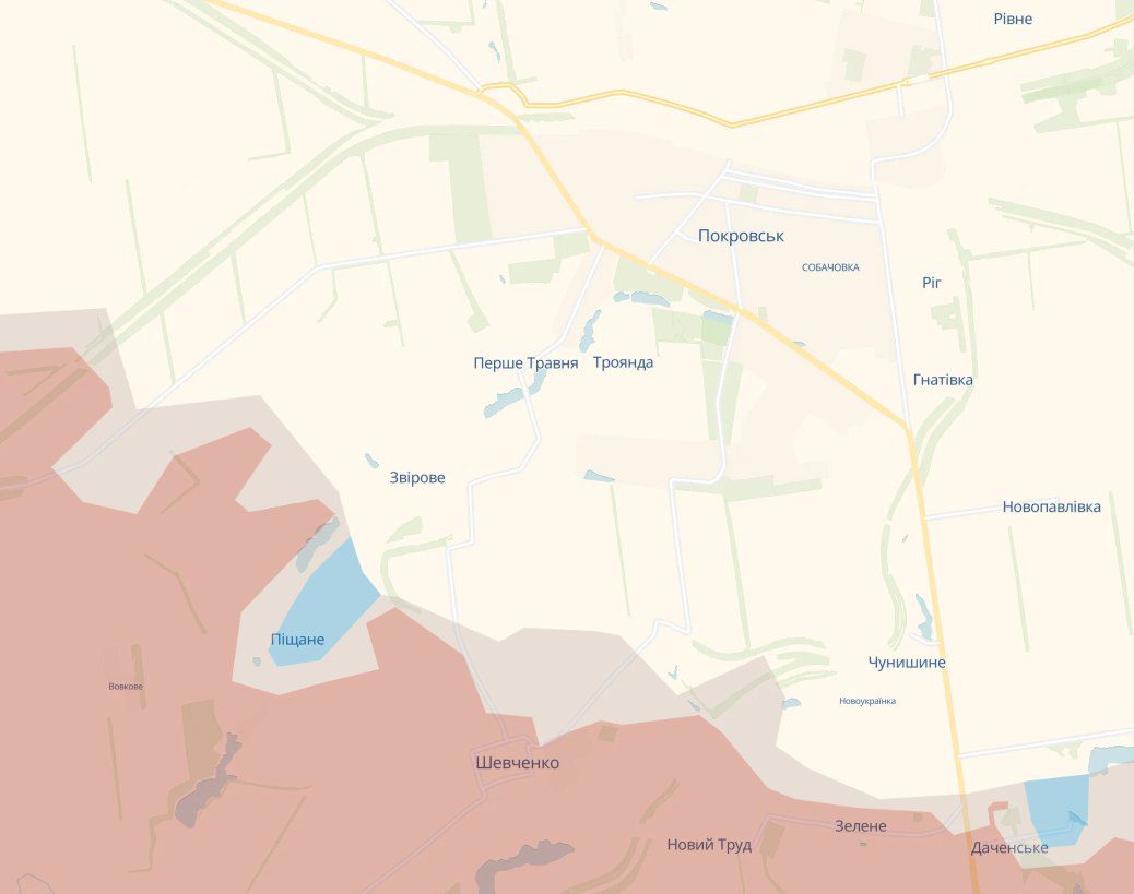 Сили оборони вибили росіян із села Піщане під Покровськом