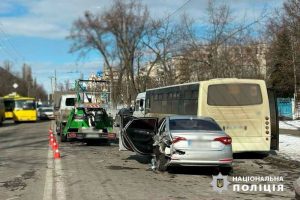 Правоохоронці затримали водія, який скоїв "п'яну" ДТП на Лісовому масиві столиці (фото)