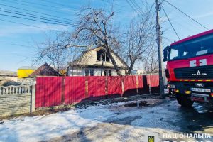 У Броварах під час пожежі у приватному будинку загинула літня жінка