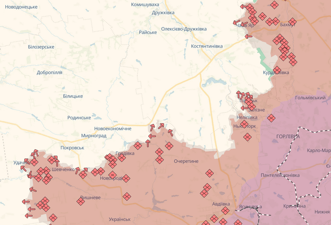 Протягом доби зафіксовано 54 бойових зіткнення, - Генштаб ЗСУ