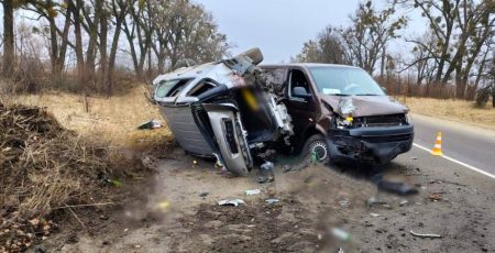 На Вишгородщині водій напідпитку спричинив автотрощу (фото)