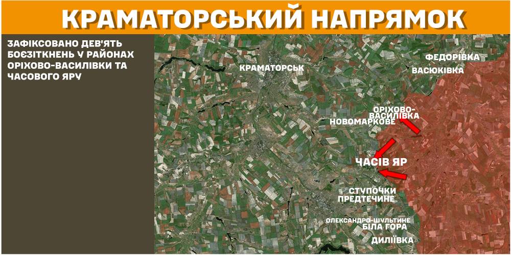 На фронті 124 боєзіткнень, ворог тисне на Покровському, Торецькому напрямках та на Курщині, – Генштаб ЗСУ
