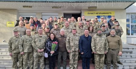 Білогородська громада вшанувала добровольців, - Овсієнко