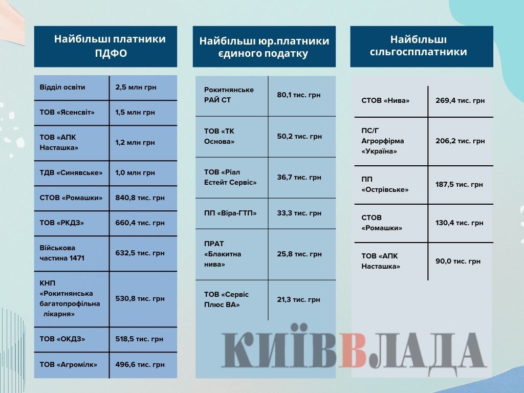 Рокитнянська громада прозвітувала про виконання бюджету