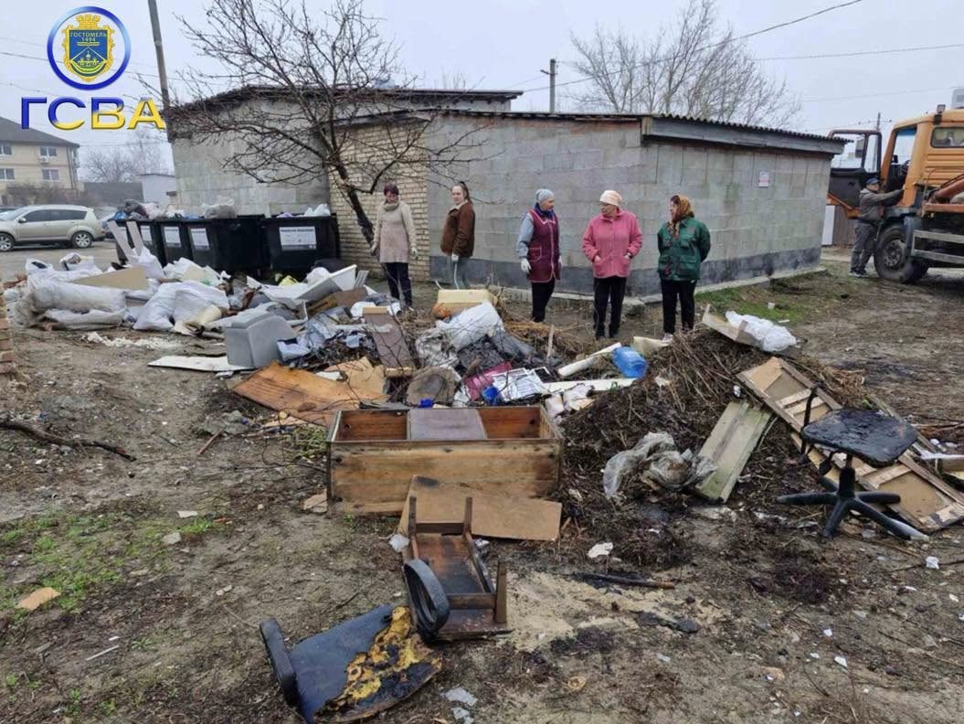 Гостомельська влада закликала мешканців повідомляти про небезпечні сміттєзвалища