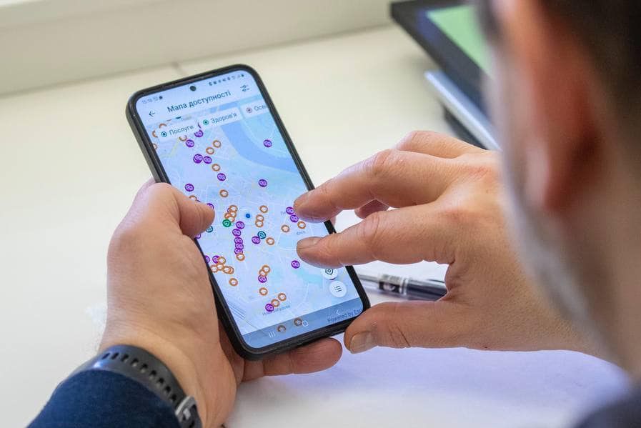 Дані з Мапи доступності в Києві оприлюднили у формі відкритих даних