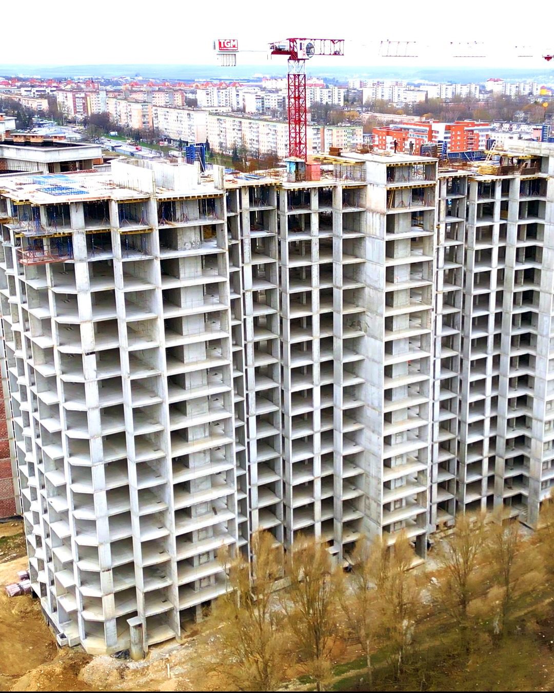 “Креатор-Буд” оприлюднив фотозвіт з будівництва ЖК “Варшавський мікрорайон” у Тернополі
