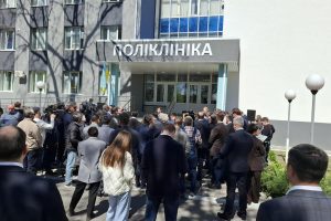 Нардеп від Київщини Горобець розповів виборцям про відкриття відремонтованої Ірпінської поліклініки Нардеп від Київщини Горобець розповів виборцям про відкриття відремонтованої Ірпінської поліклініки