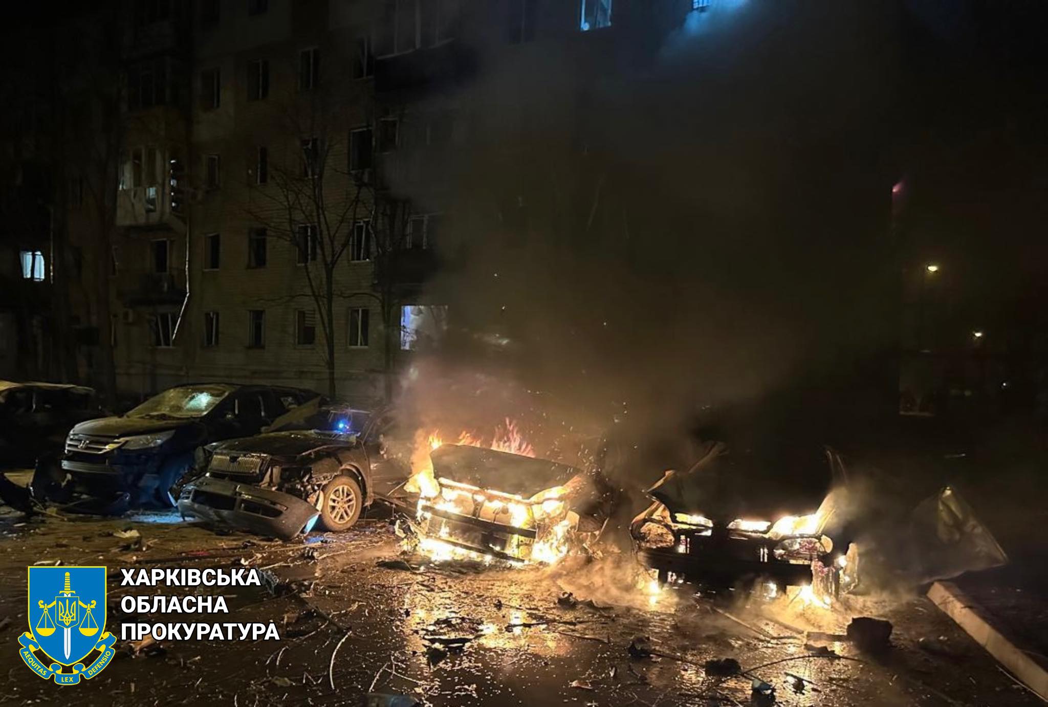 Внаслідок чергової масованої атаки на Харків 4 людини загинули та 35 постраждали