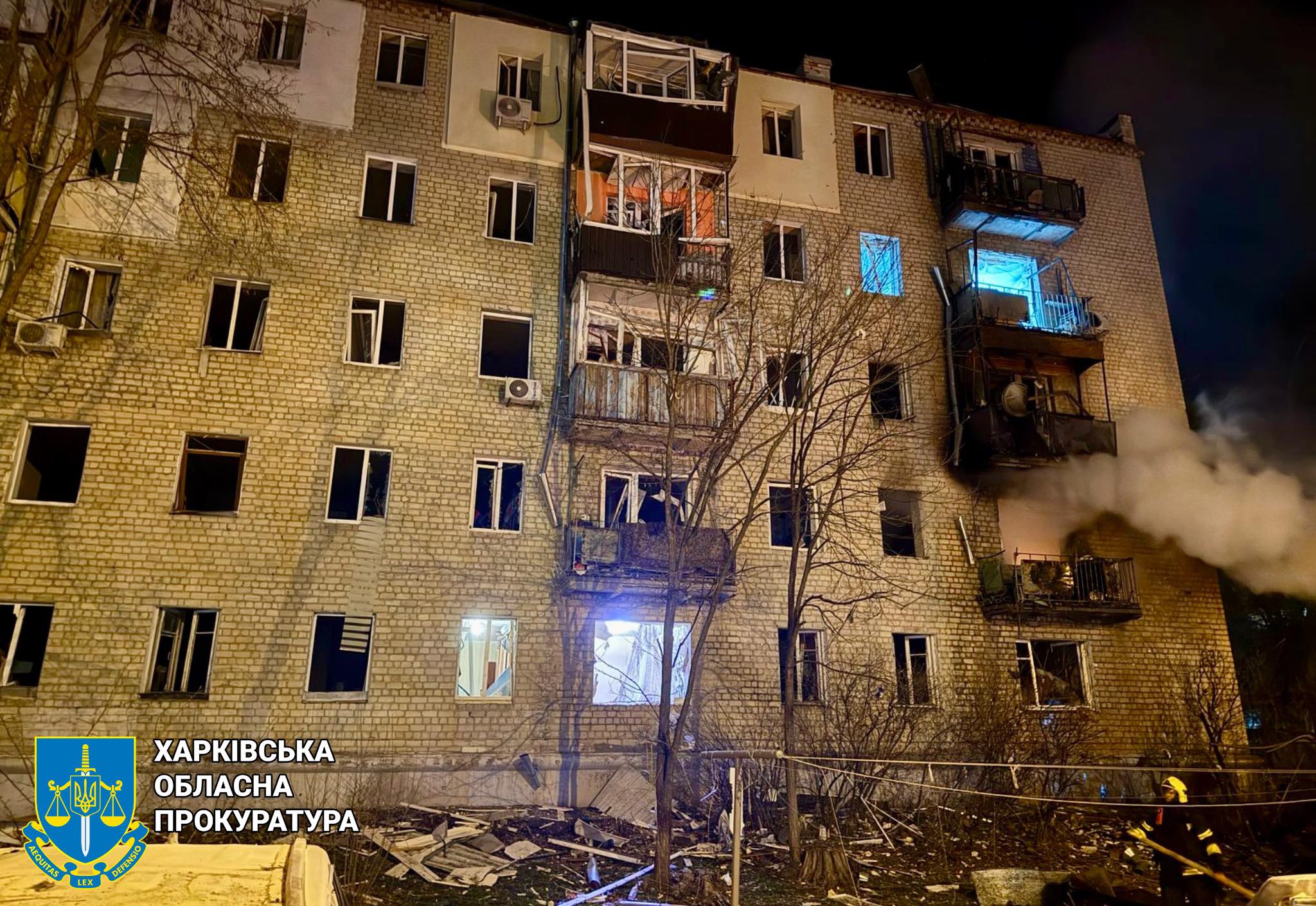 Внаслідок чергової масованої атаки на Харків 4 людини загинули та 35 постраждали