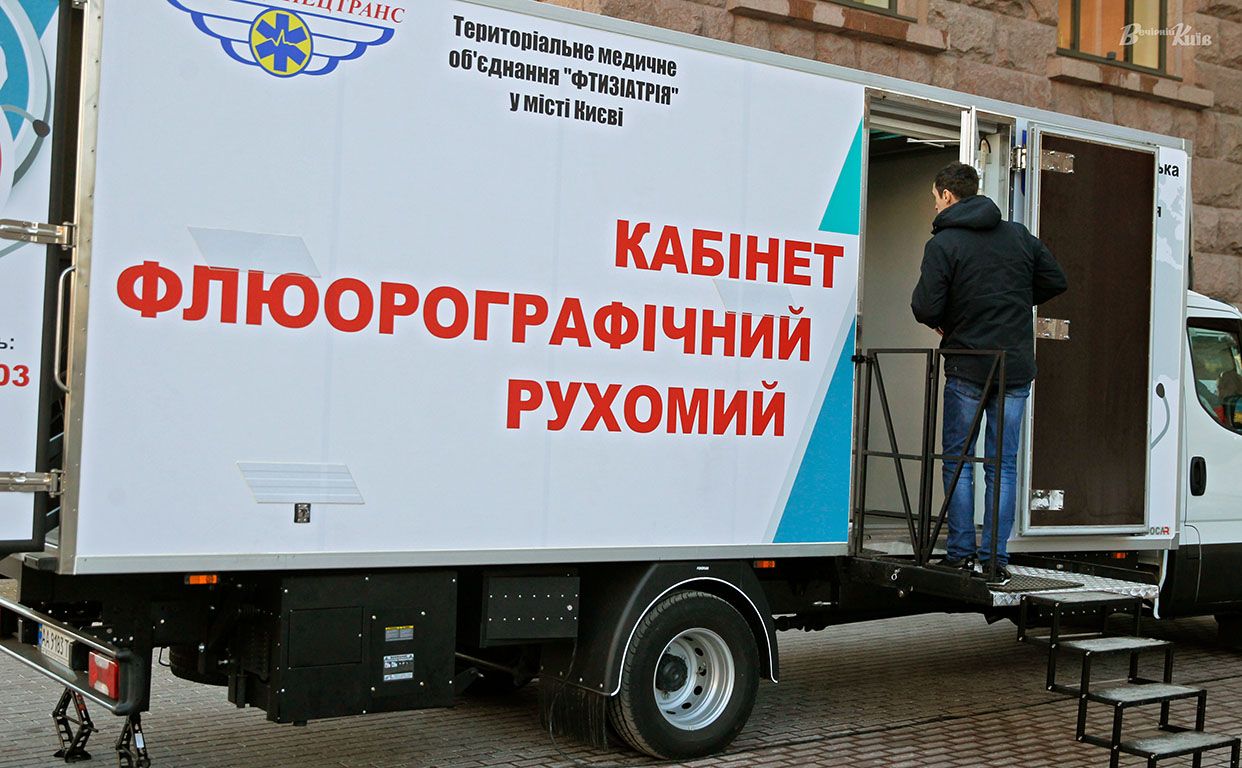 На Київщині у травні працюватиме пересувний флюорограф (графік виїздів)