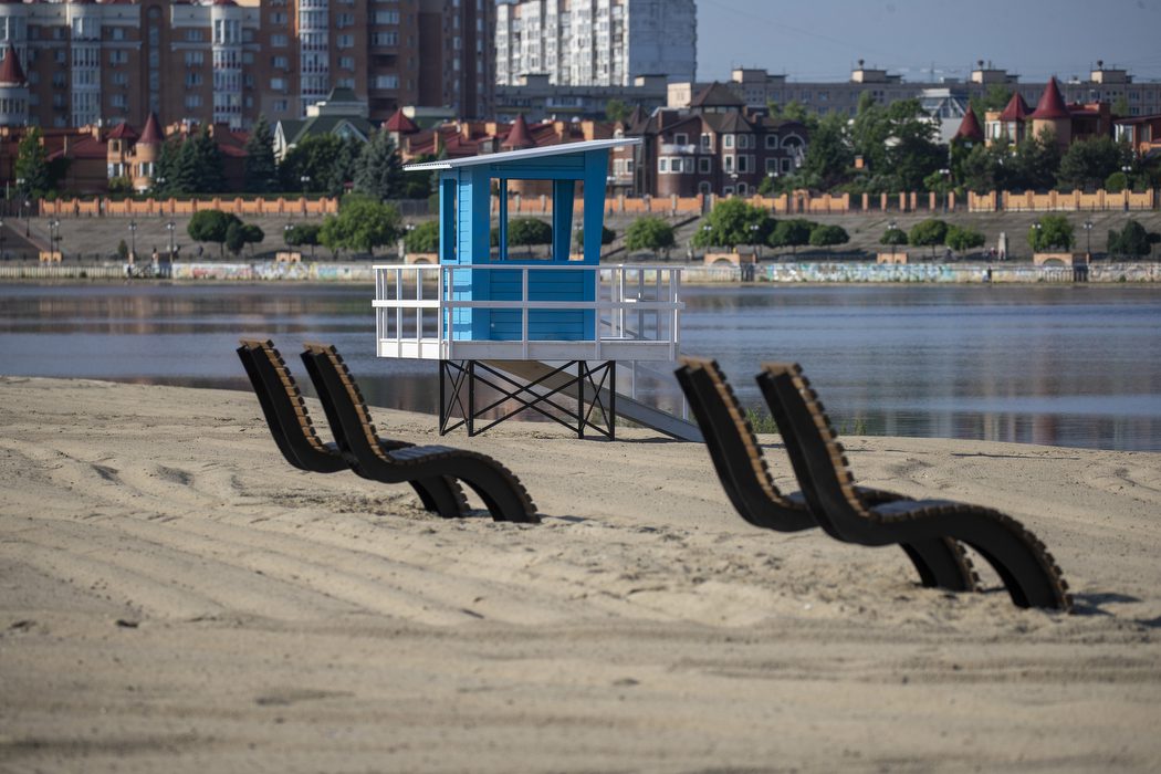 Для персоналу КП “Плесо” на Оболонському острові за 4 млн гривень встановлять модульну будівлю