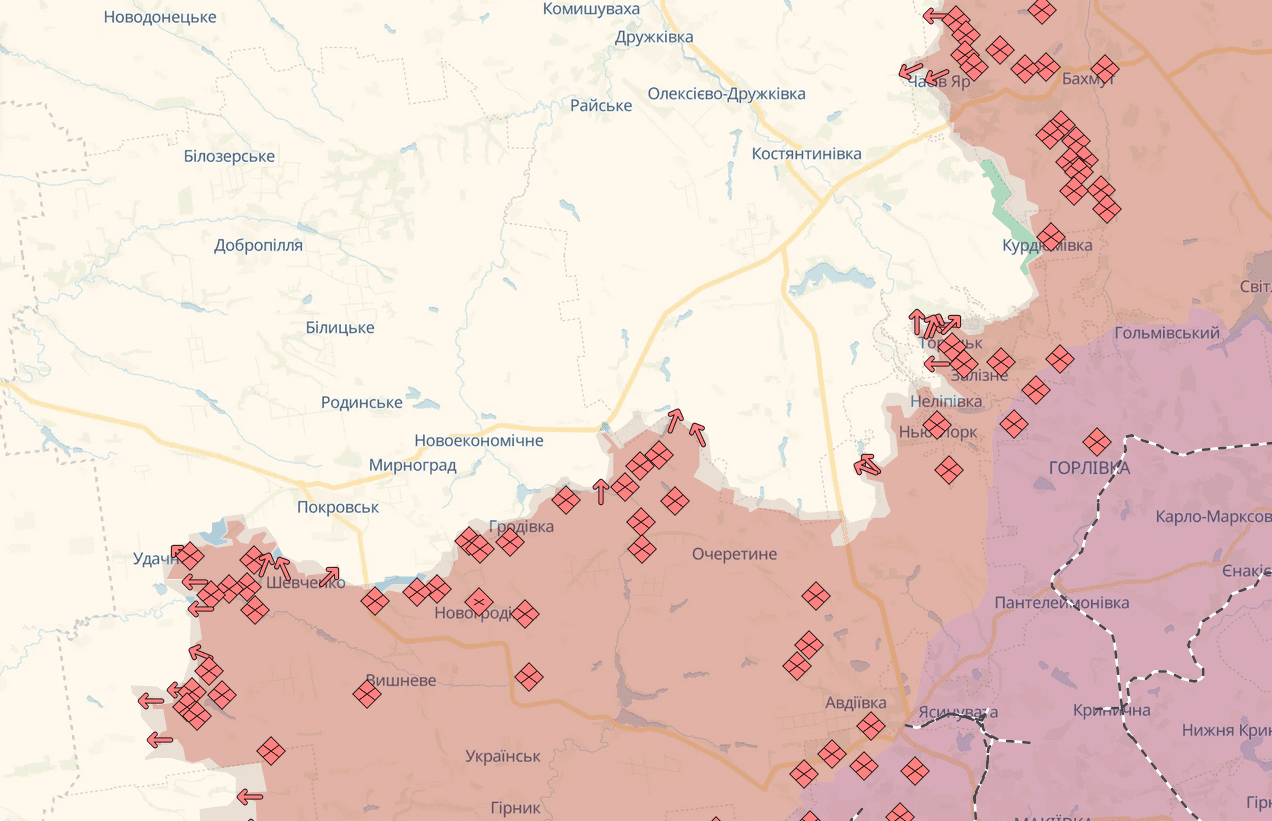 Протягом минулої доби зафіксовано 176 бойових зіткнень, - Генштаб ЗСУ