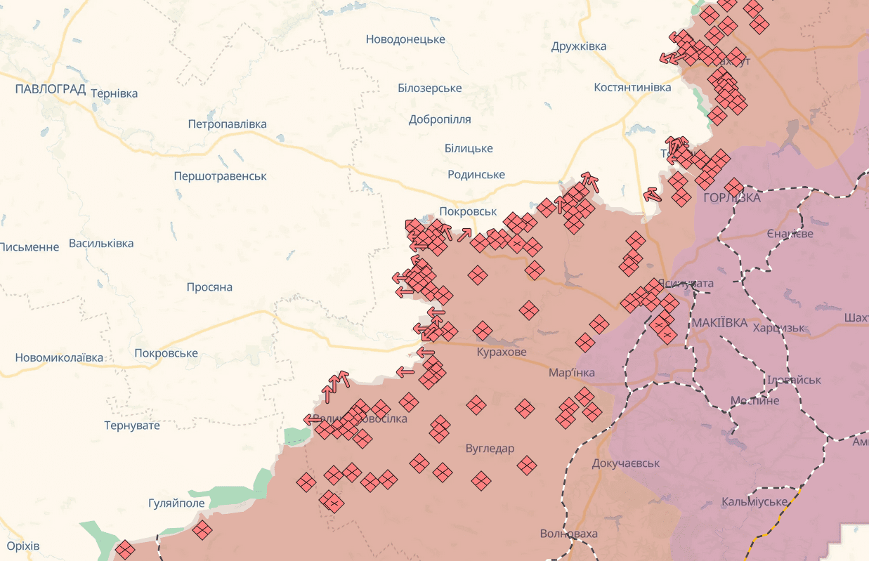Протягом доби зафіксовано 77 бойових зіткнень, - Генштаб ЗСУ