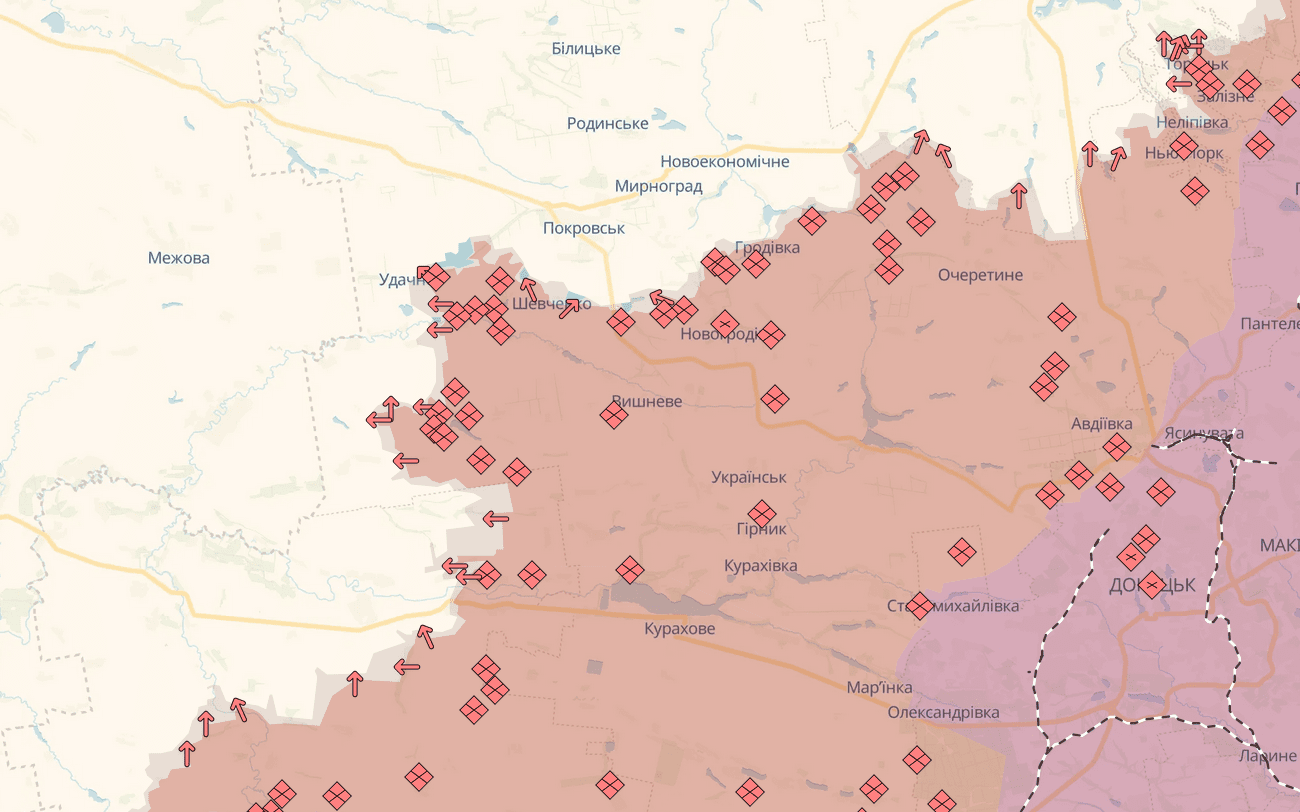 Протягом минулої доби зафіксовано 165 бойових зіткнень, - Генштаб ЗСУ