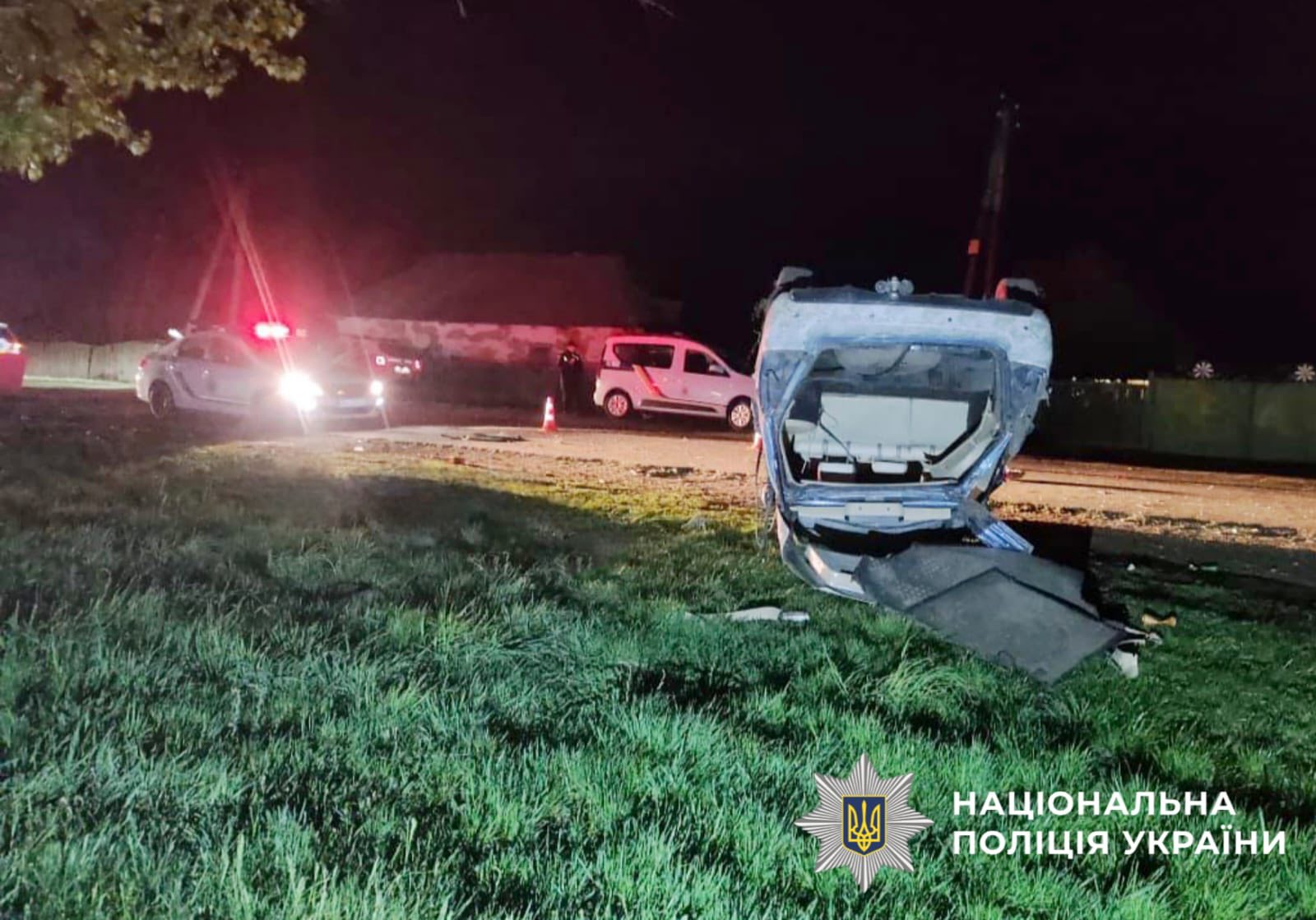 На Білоцерківщині п'яний водій не впорався з управлінням, загинула пасажирка