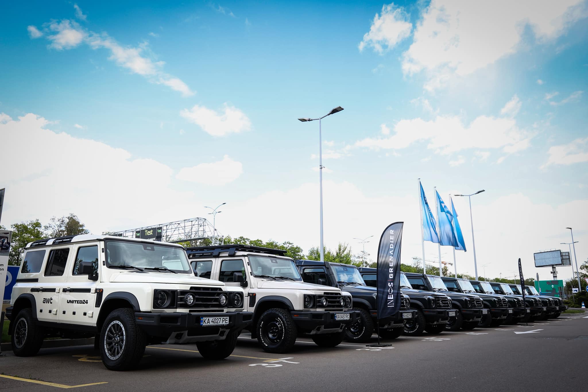 На озброєння груп ППО Київщини передали 10 нових INEOS Grenadier