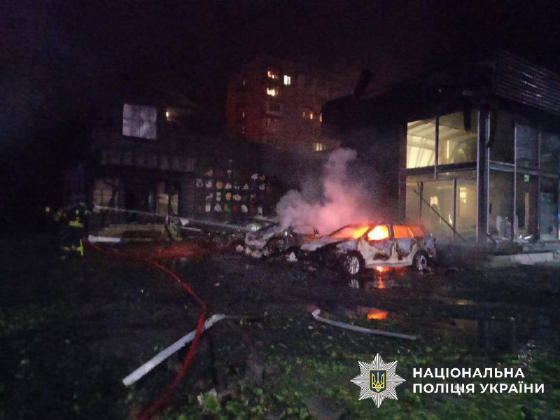 Нічна атака БпЛА на Київ: серед 11 постраждалих дві дитини, є руйнування у трьох районах