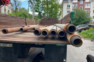 В Ірпені розпочали реконструкцію артезіанської свердловини на вулиці Олени Теліги В Ірпені розпочали реконструкцію артезіанської свердловини на вулиці Олени Теліги