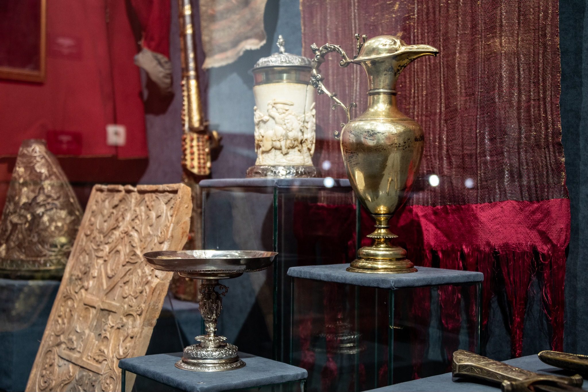 У Лаврі діє виставка артефактів доби видатного гетьмана Івана Мазепи (фото) У Лаврі діє виставка артефактів доби видатного гетьмана Івана Мазепи (фото